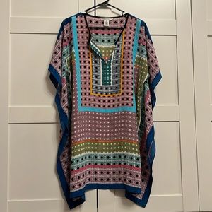Trina Turk Theodora Silk Caftan Dress Size xs/s